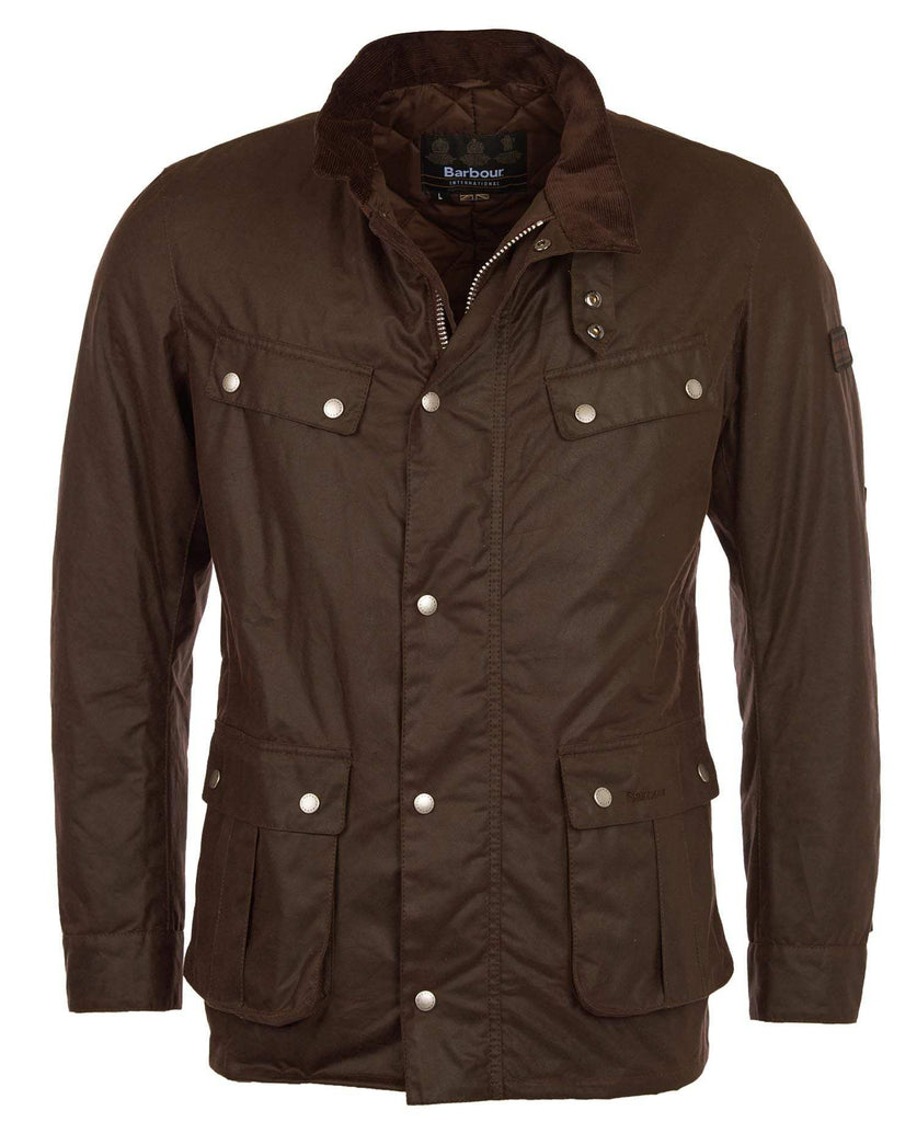 Barbour Intl. Vaxjakki - Duke Wax Jacket - Bark
