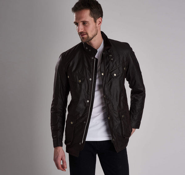 Barbour Intl. Vaxjakki - Duke Wax Jacket - Rustic