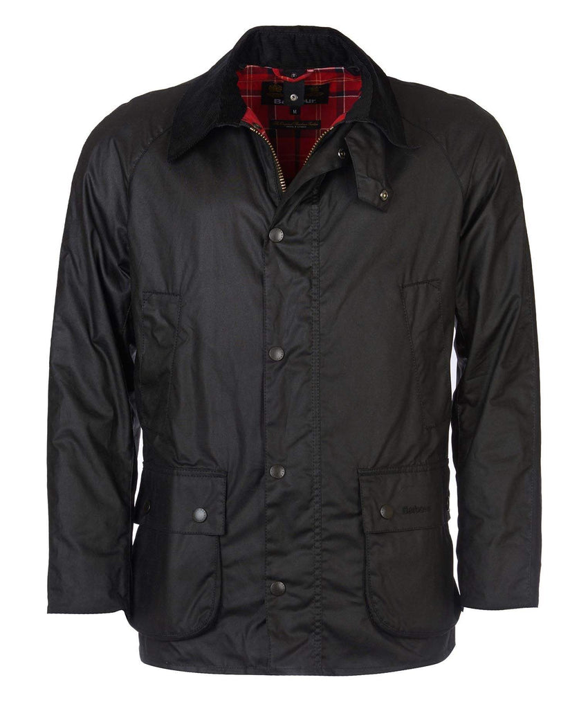 Barbour Vaxjakki - Ashby Wax Jacket - Black