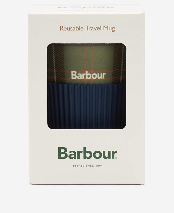 Barbour Ferðabolli - Reusable Travel Mug - Classic Tartan