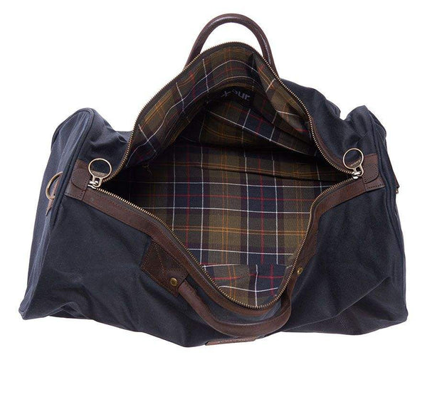 Barbour Taska  Wax Holdall  Navy