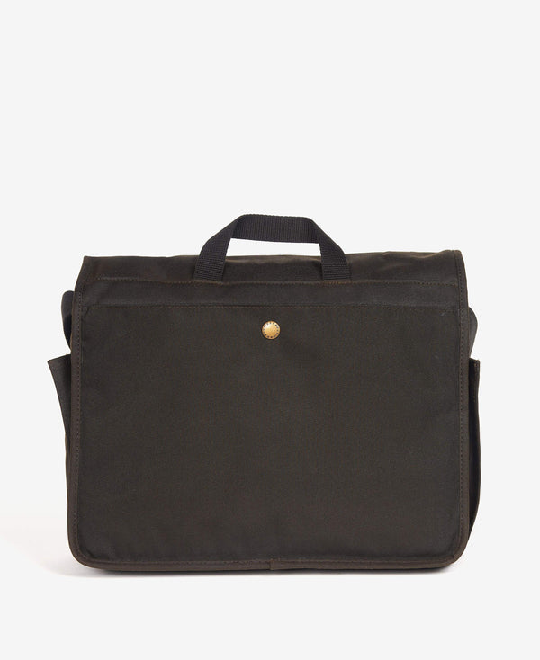 Barbour Taska - Essential Wax Messenger Bag - Olive