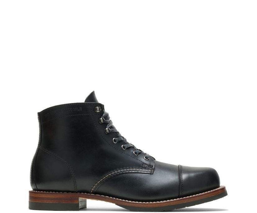 Wolverine Gönguskór - 1000 Mile Boot - Cap Toe Black