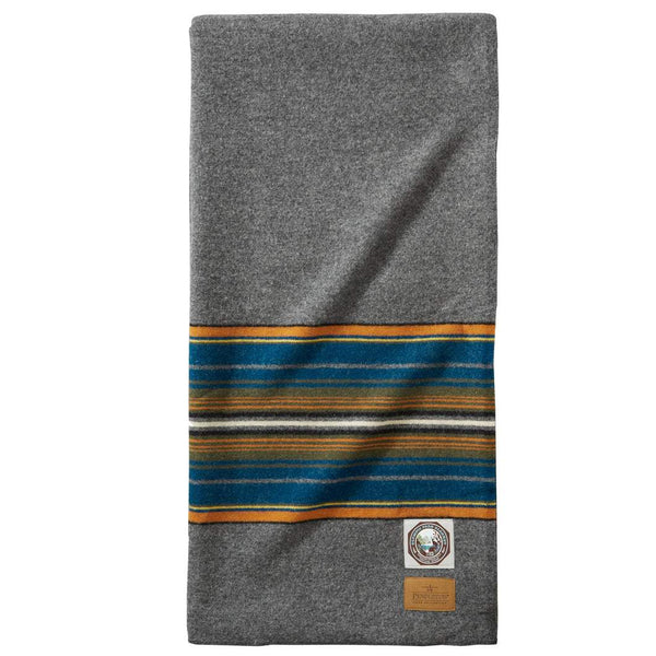 Pendleton Teppi - National Park Throw w/ Carrier - Olympic Grey