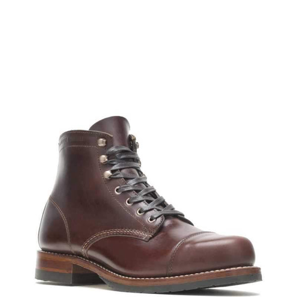 Wolverine Gönguskór - 1000 Mile Boot - Cap Toe Dark Brown