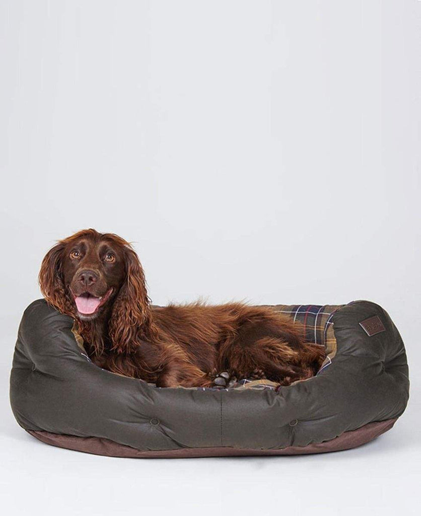 Barbour Hundabæli - Wax/Cotton Bed - Classic Olive - 30"