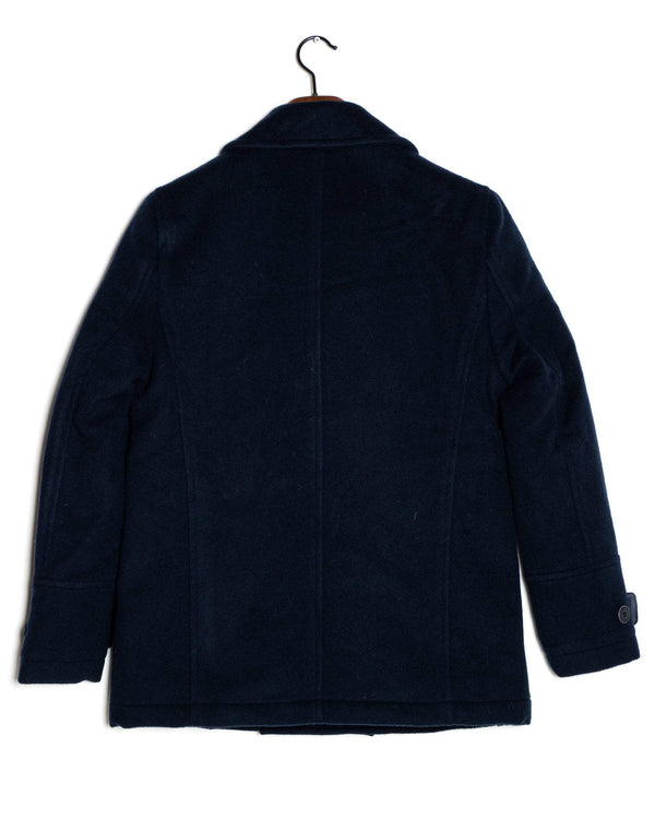 K&S Pea Coat - Sjómannajakki - Hafblár