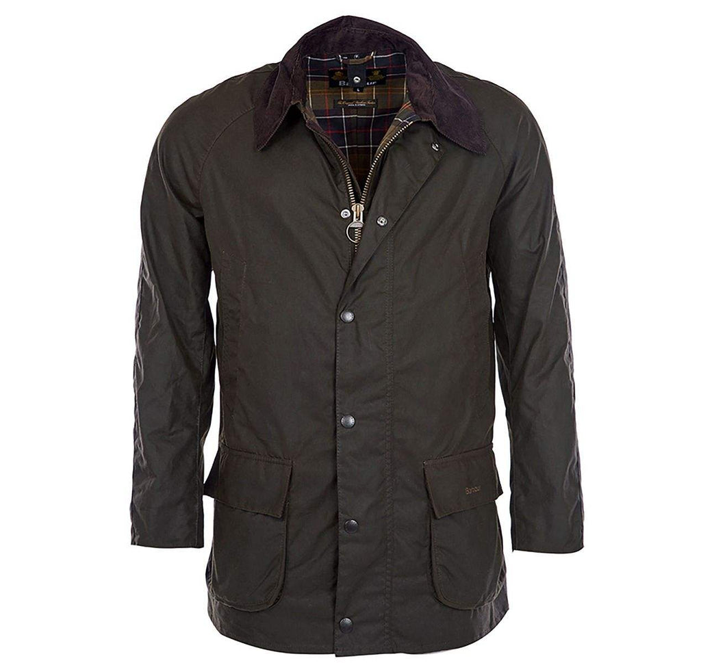 Barbour Vaxjakki - Bristol - Olive - Herrafataverzlun Kormáks & Skjaldar