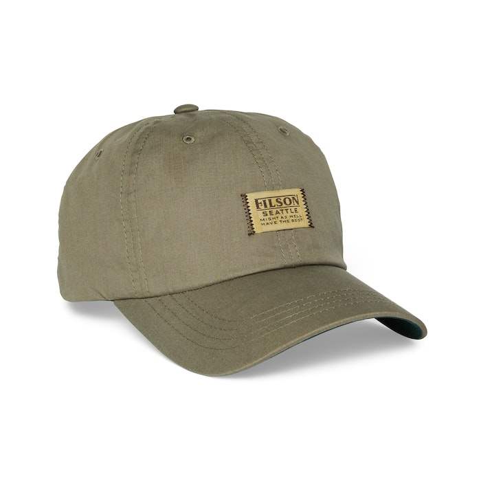 Filson Derhúfa - Lightweight Angler Cap - Desert Green Bremert