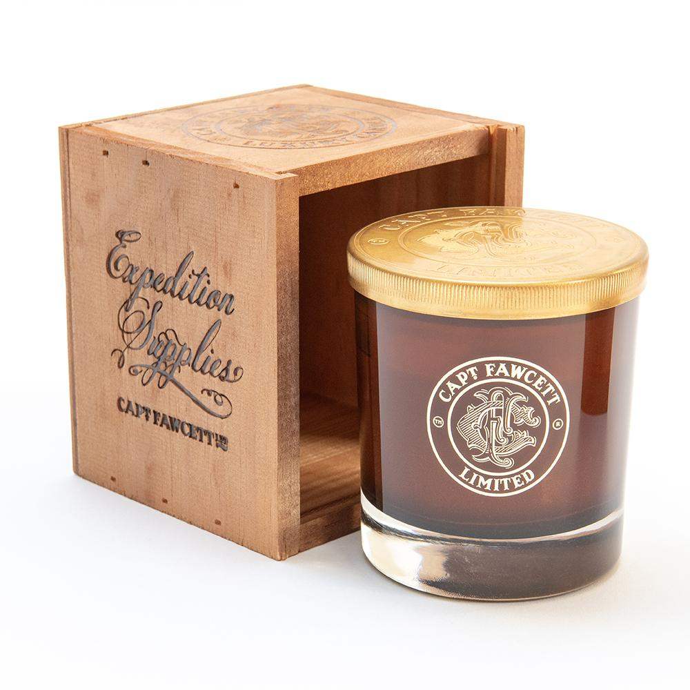 Captain Fawcett - Kerti - Luxurious Himalayan Temple Oud Soy Candle Kerti- Herrafataverslun Kormáks & Skjaldar